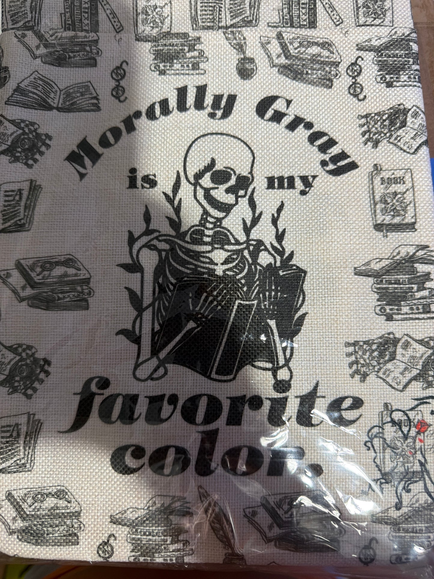 Skull Book Sleeve Romance Book Cover