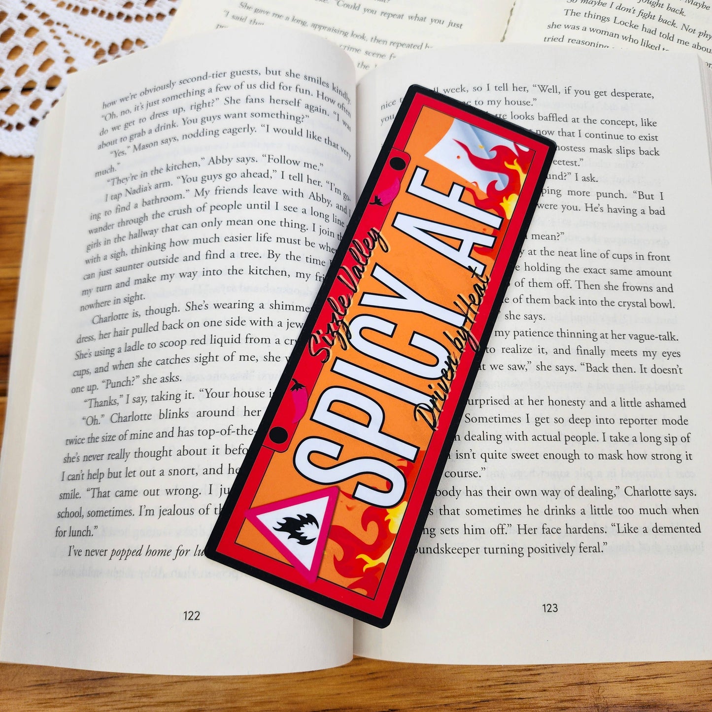 Bookmarks - Spicy License Plates