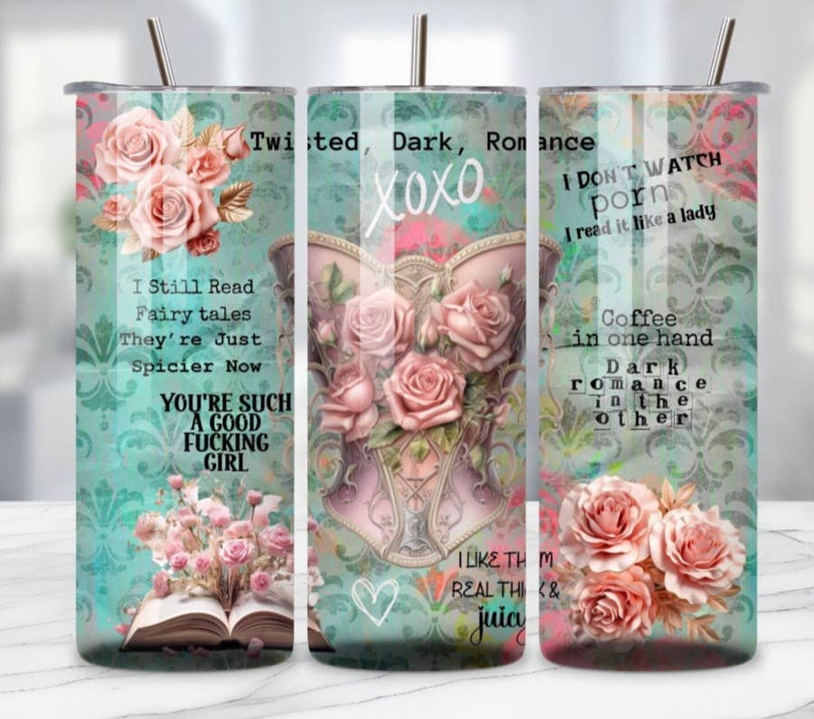 Dark Romance Corset 20oz Tumbler