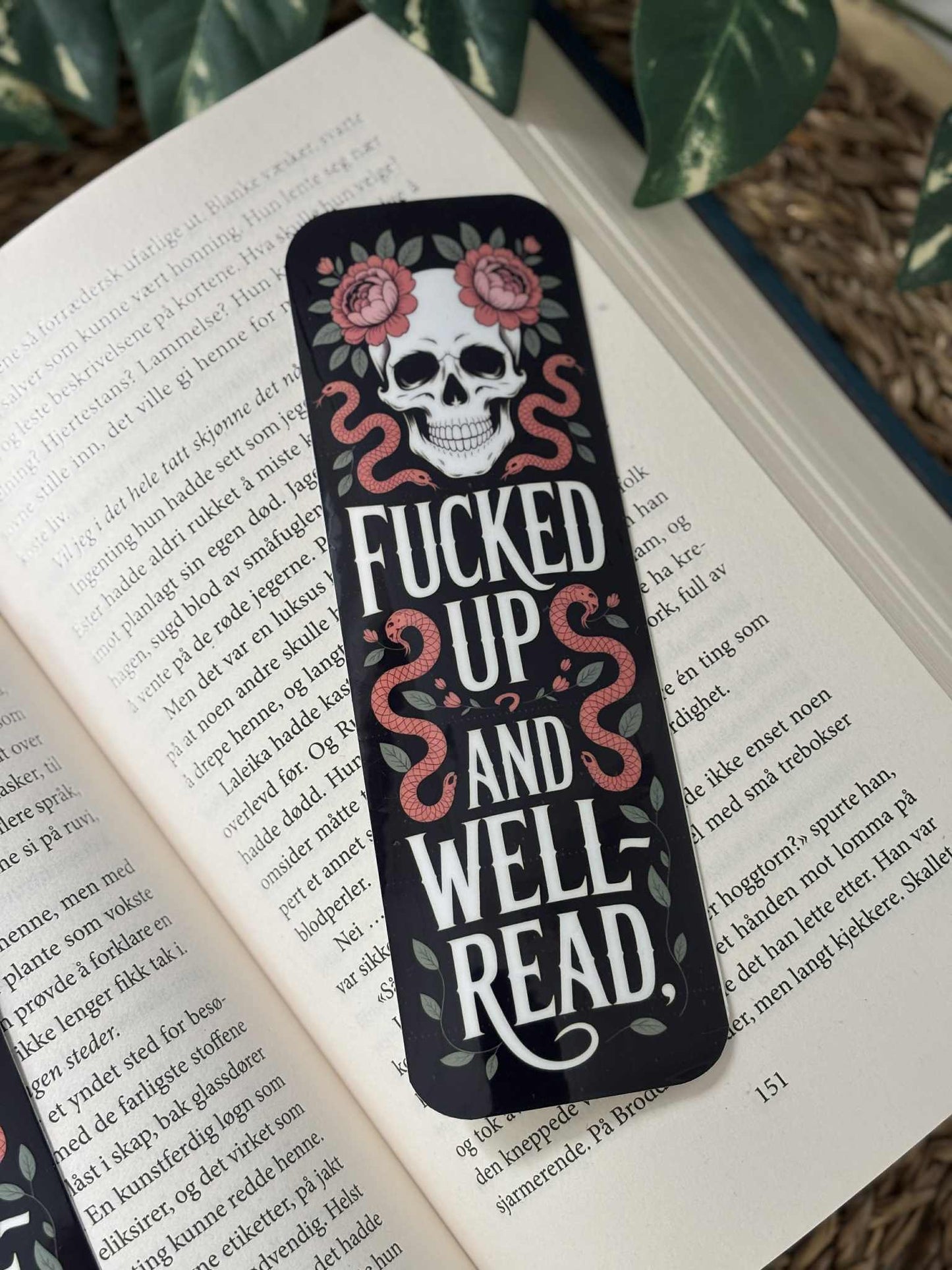 Fucked Up and Well Read Bookmark