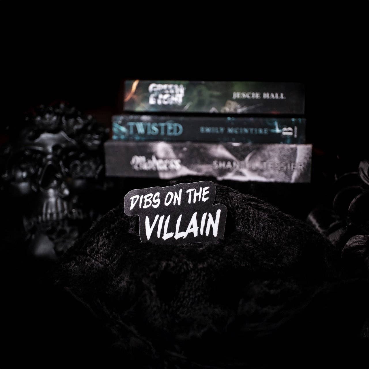 "Dibs On The Villain" Sticker