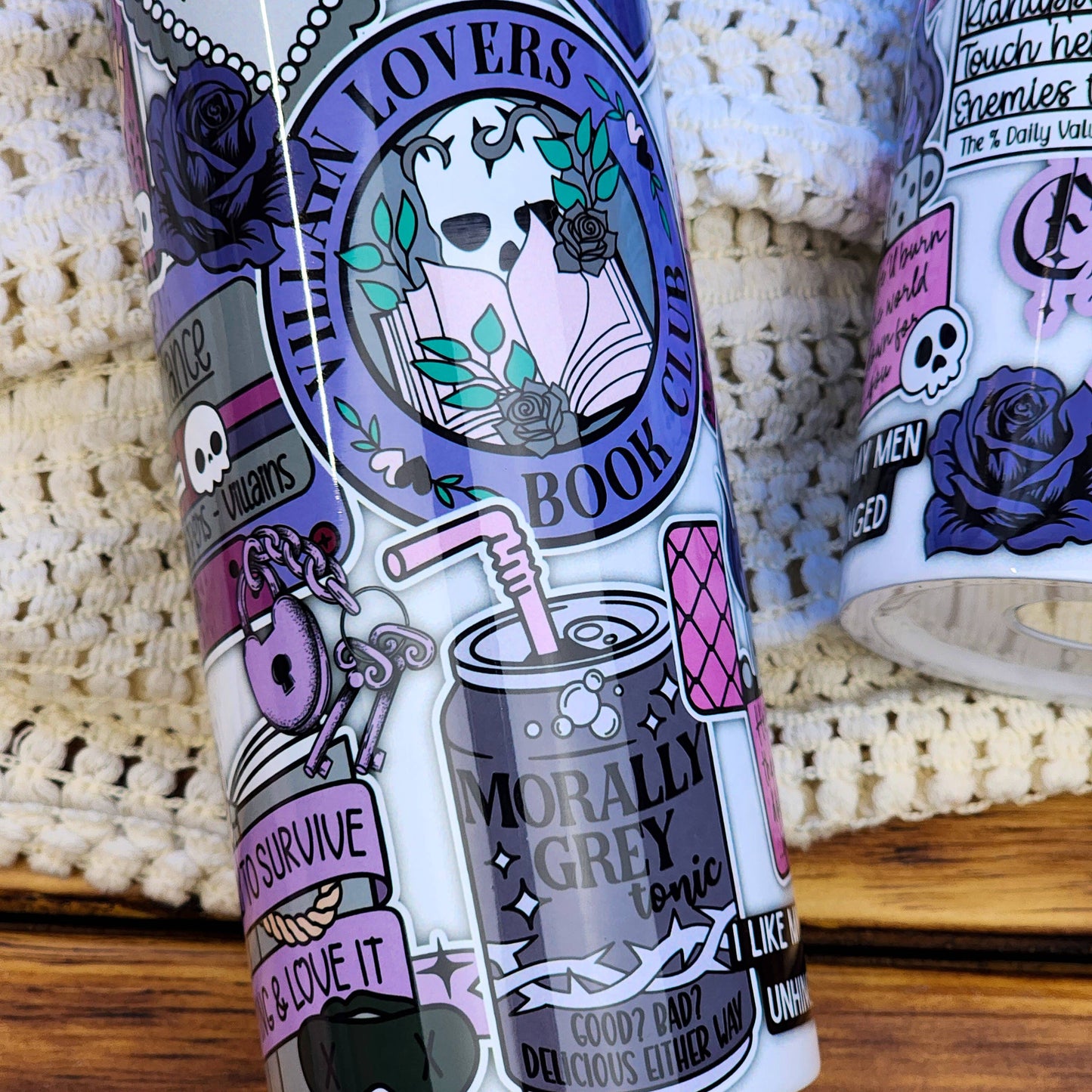 Dark Romance Collage Tumbler