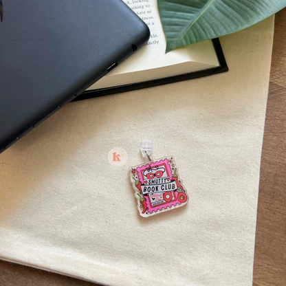 Smut Book Club Kindle Dust Plug Charm