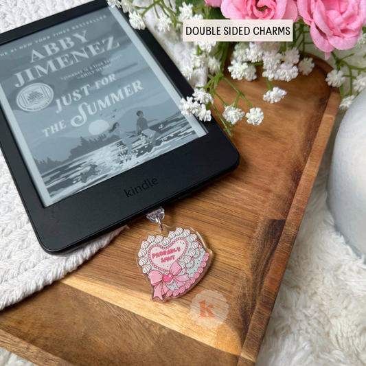 Probably Smut Kindle Dust Plug Charm