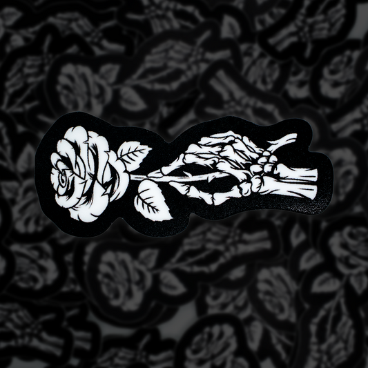 Roses From The Grave Sticker