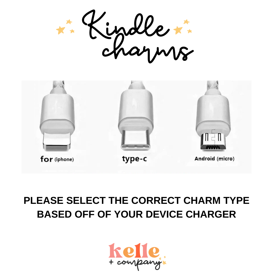 Kindle Dust Plug Charm