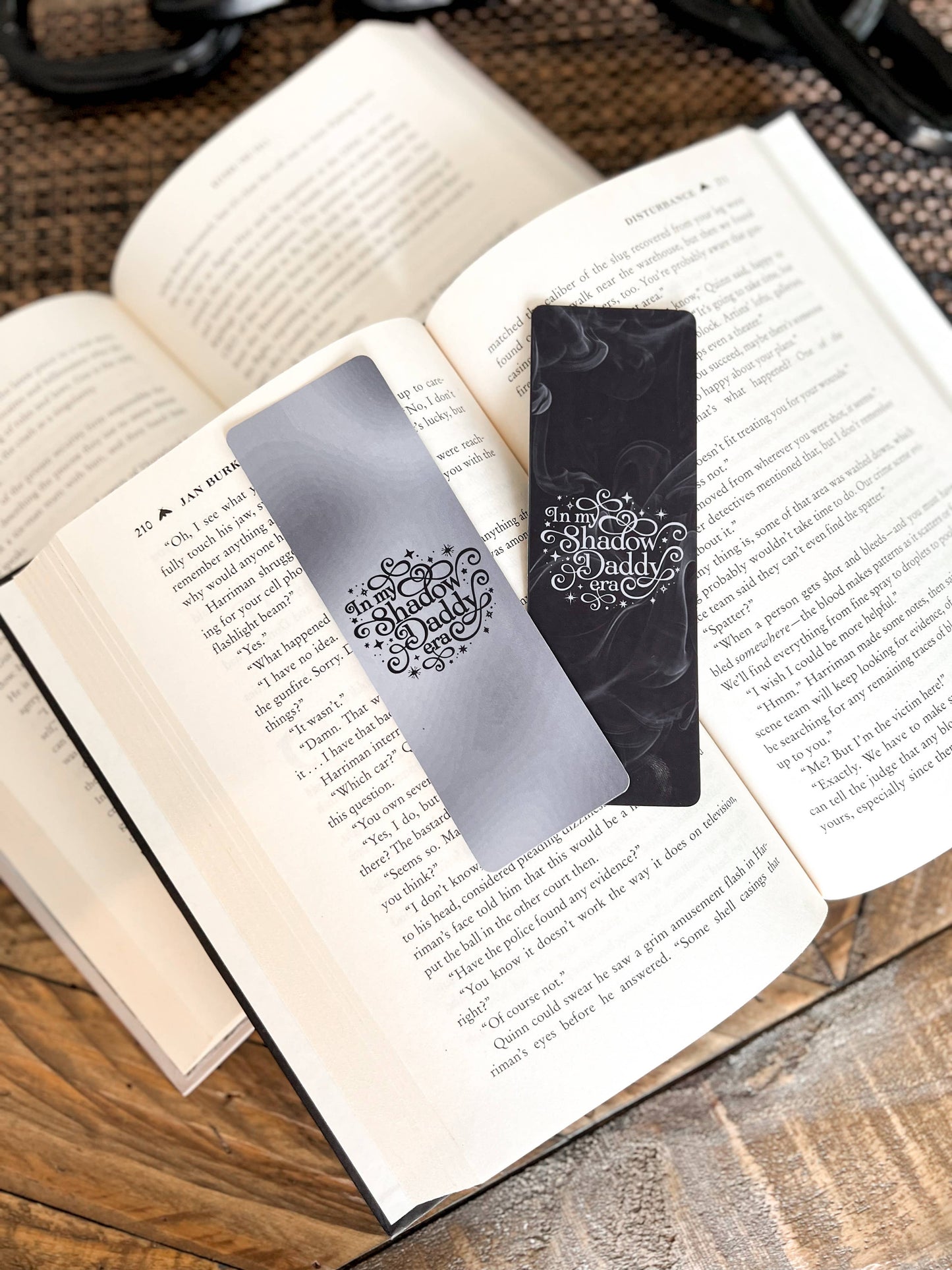 In My Shadow Daddy Era Bookmark, Romantasy Smut Bookmark