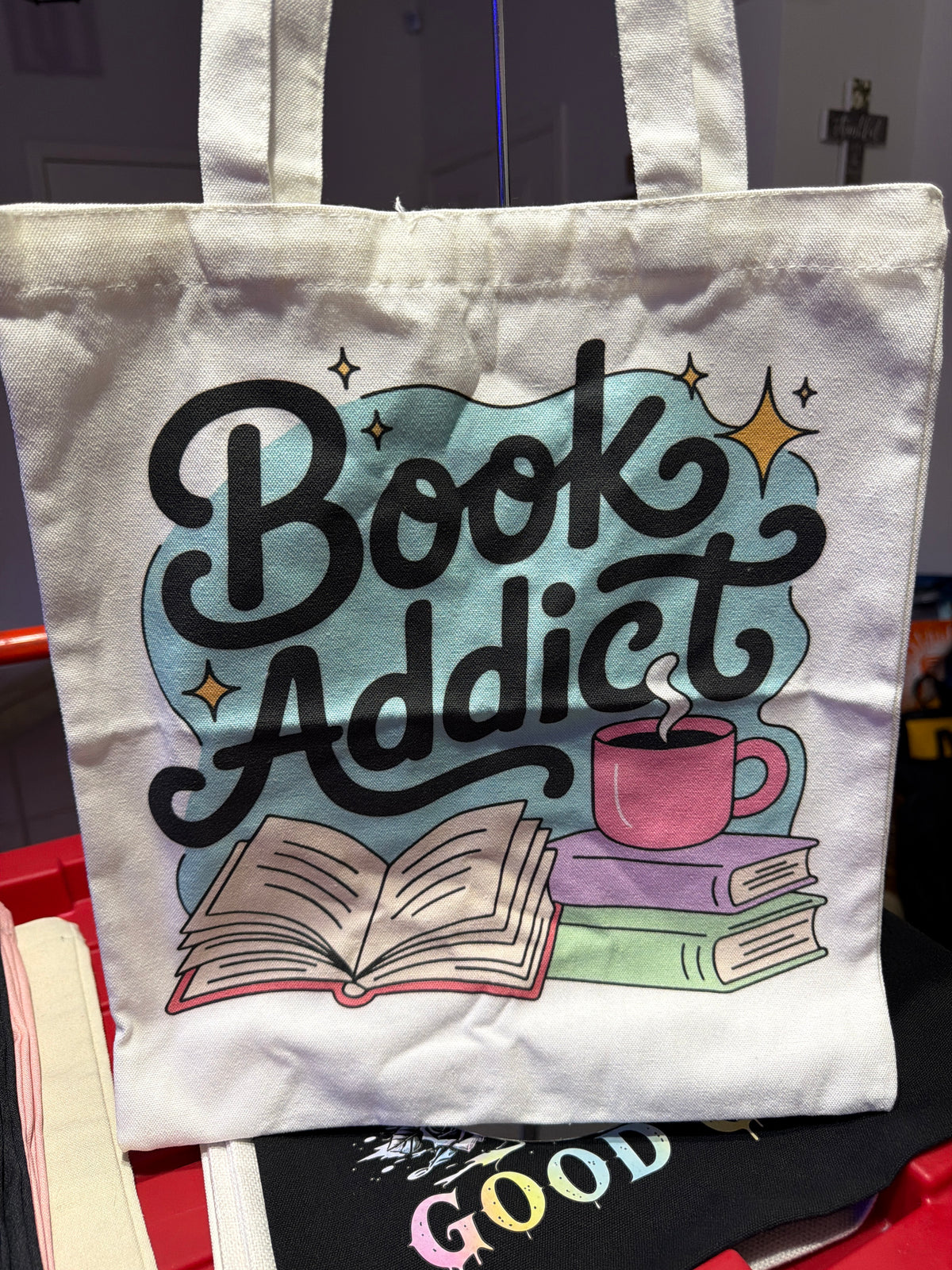 Book Addict Tote Bag