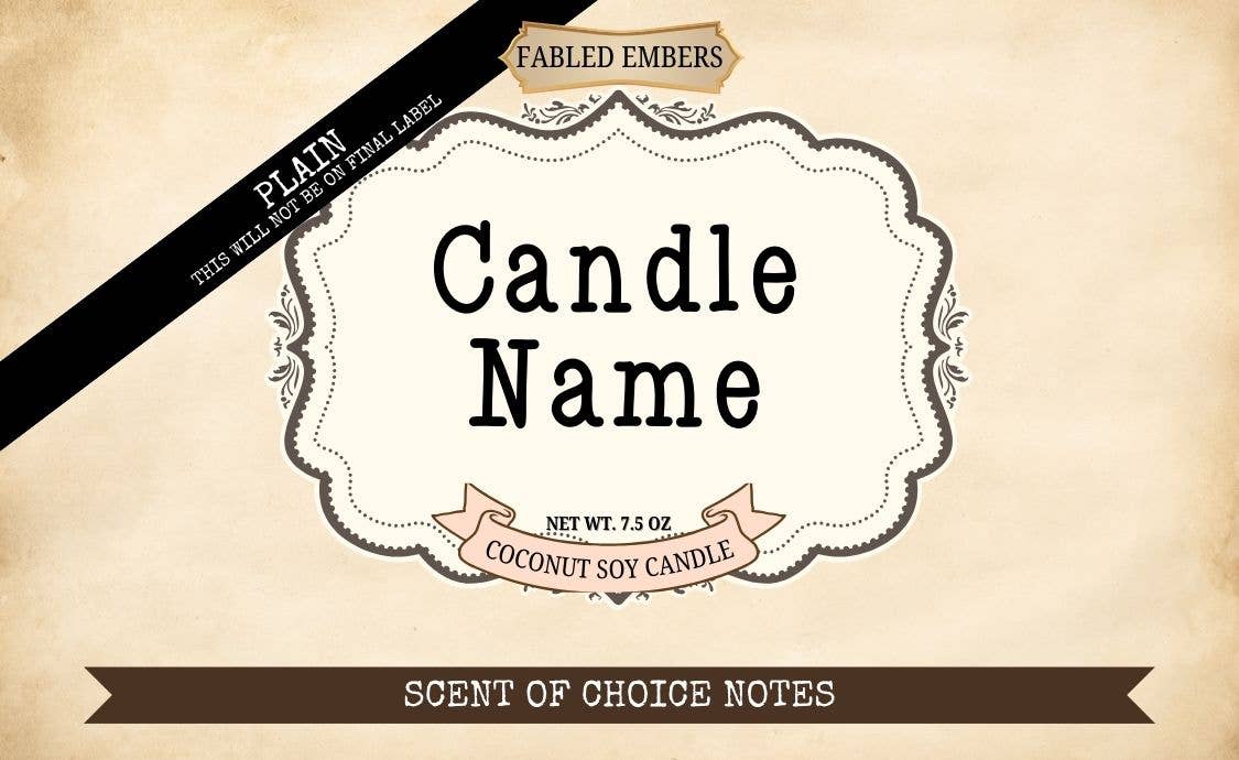 The Velvet Rose Bookshop Candle