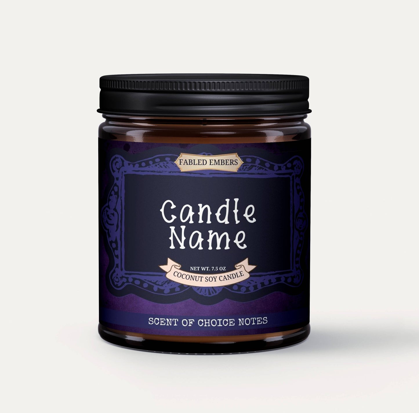 The Velvet Rose Bookshop Candle