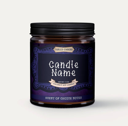 The Velvet Rose Bookshop Candle