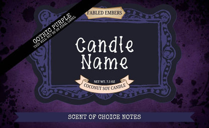 The Velvet Rose Bookshop Candle