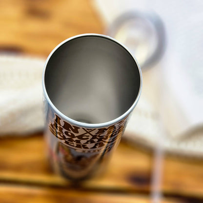 Hockey Romance Collage Tumbler