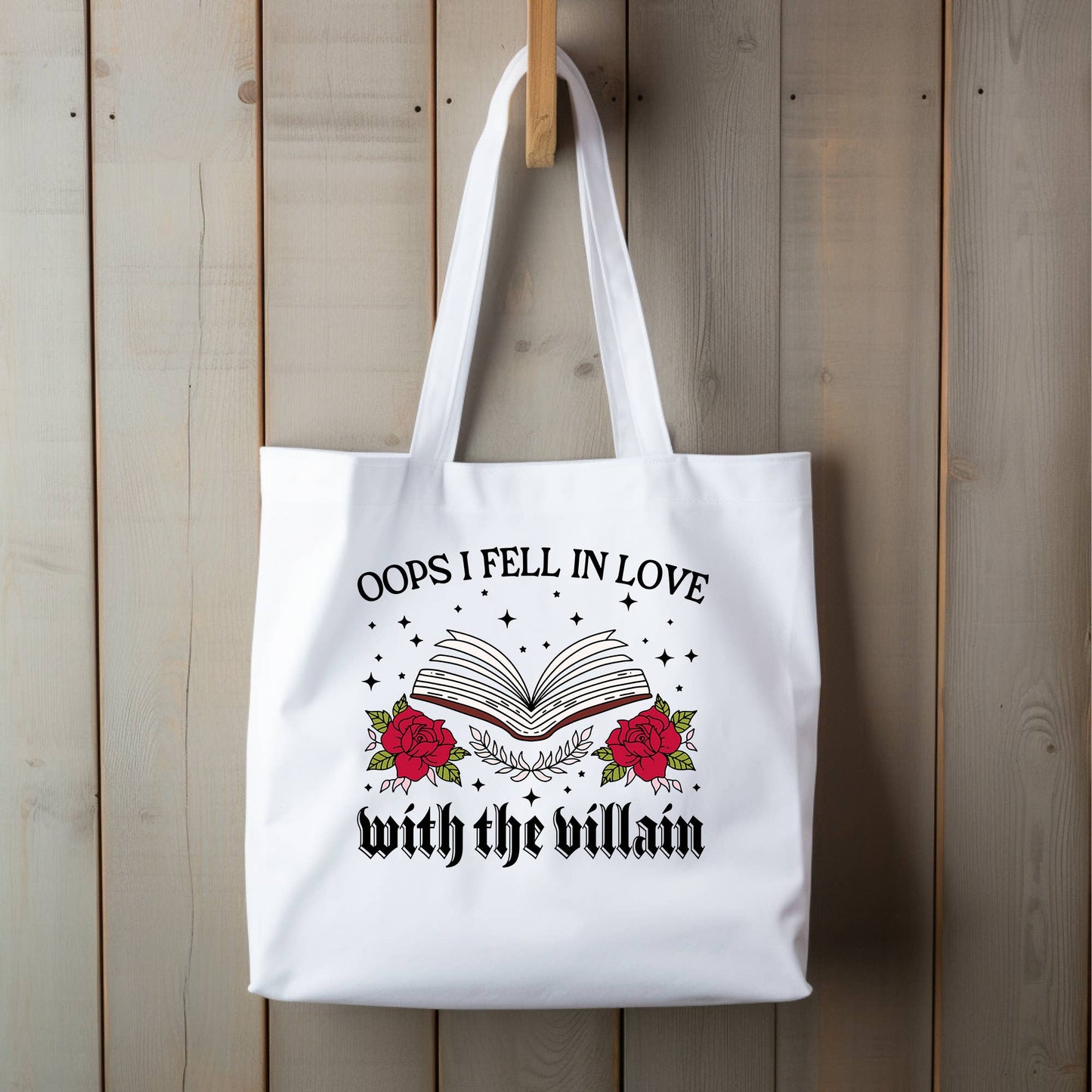 FELL FOR THE VILLAIN TOTE
