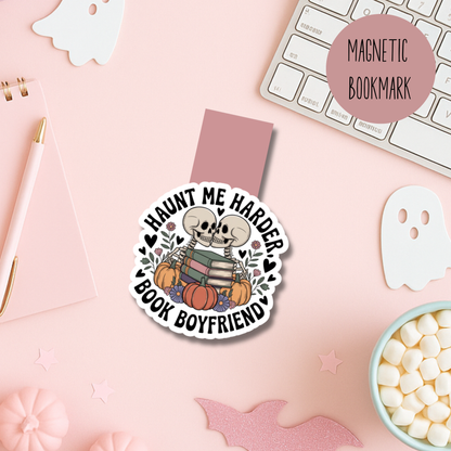 Haunt Me Harder Book Boyfriend Magnetic Bookmark