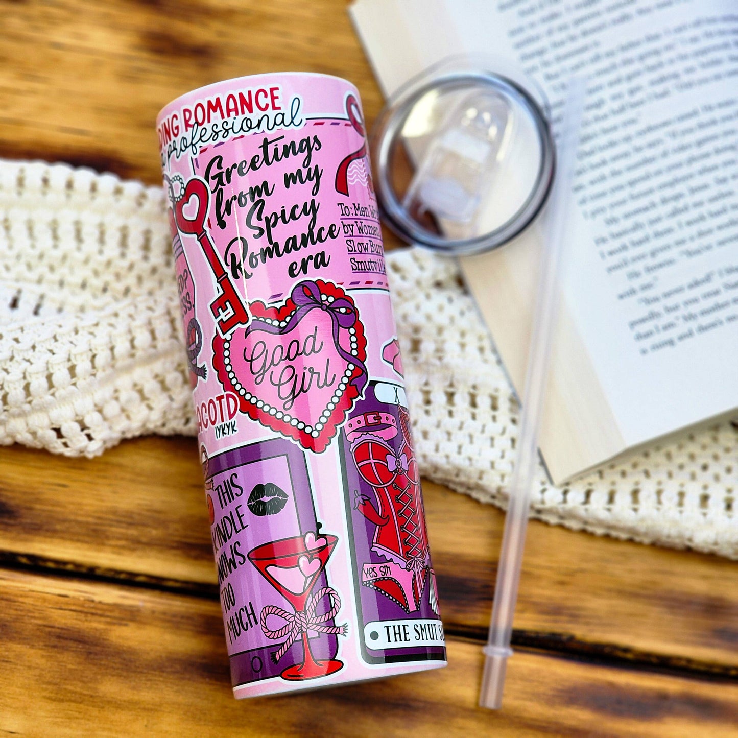 Good Girl Collage Tumbler