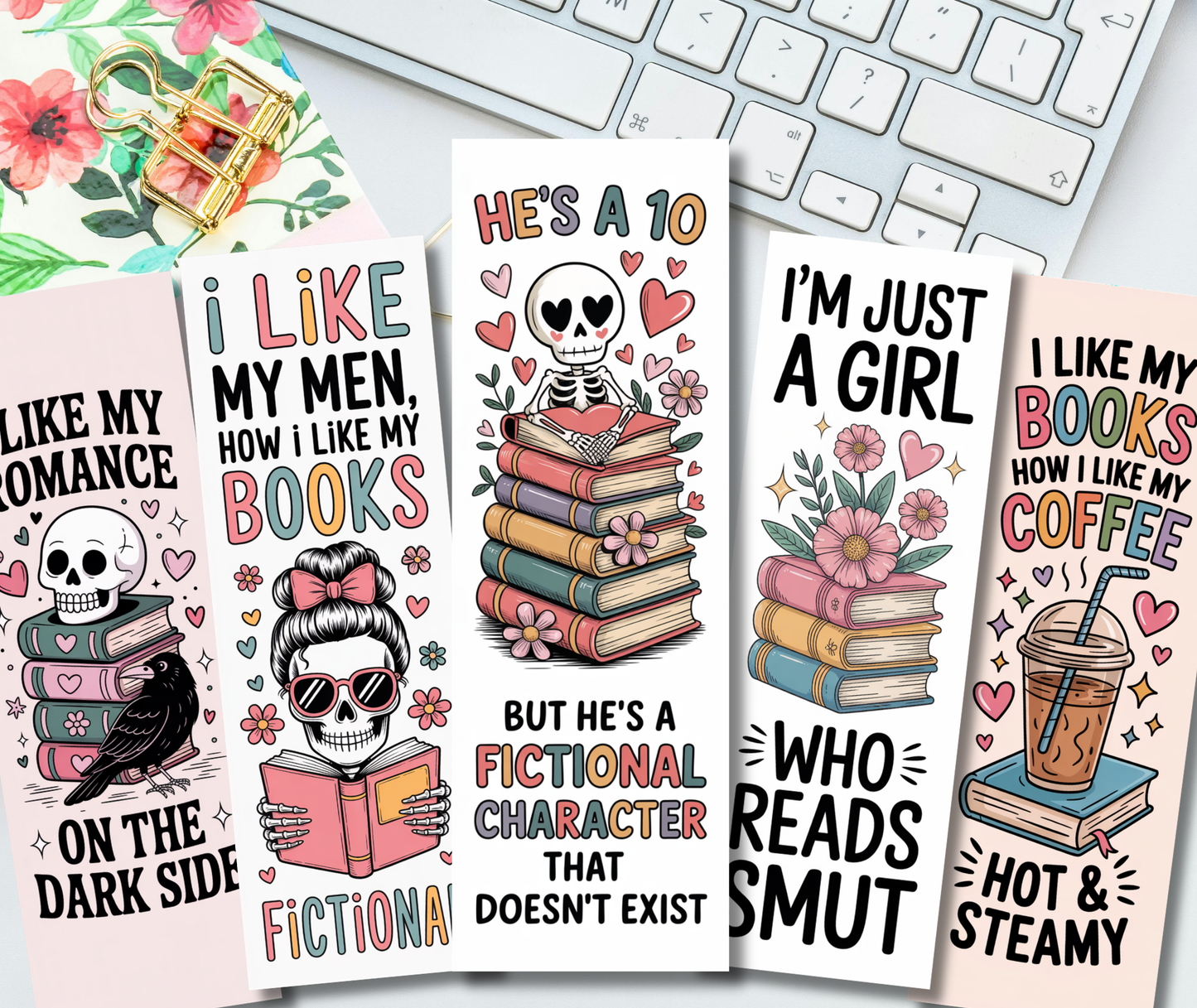 Smut Reader Bookmarks