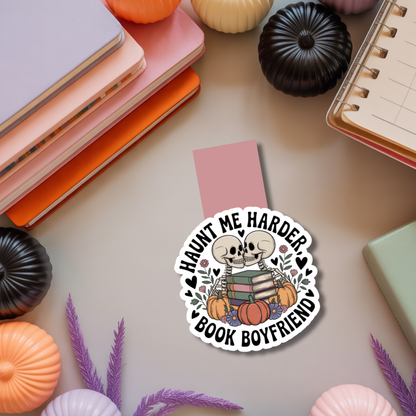 Haunt Me Harder Book Boyfriend Magnetic Bookmark