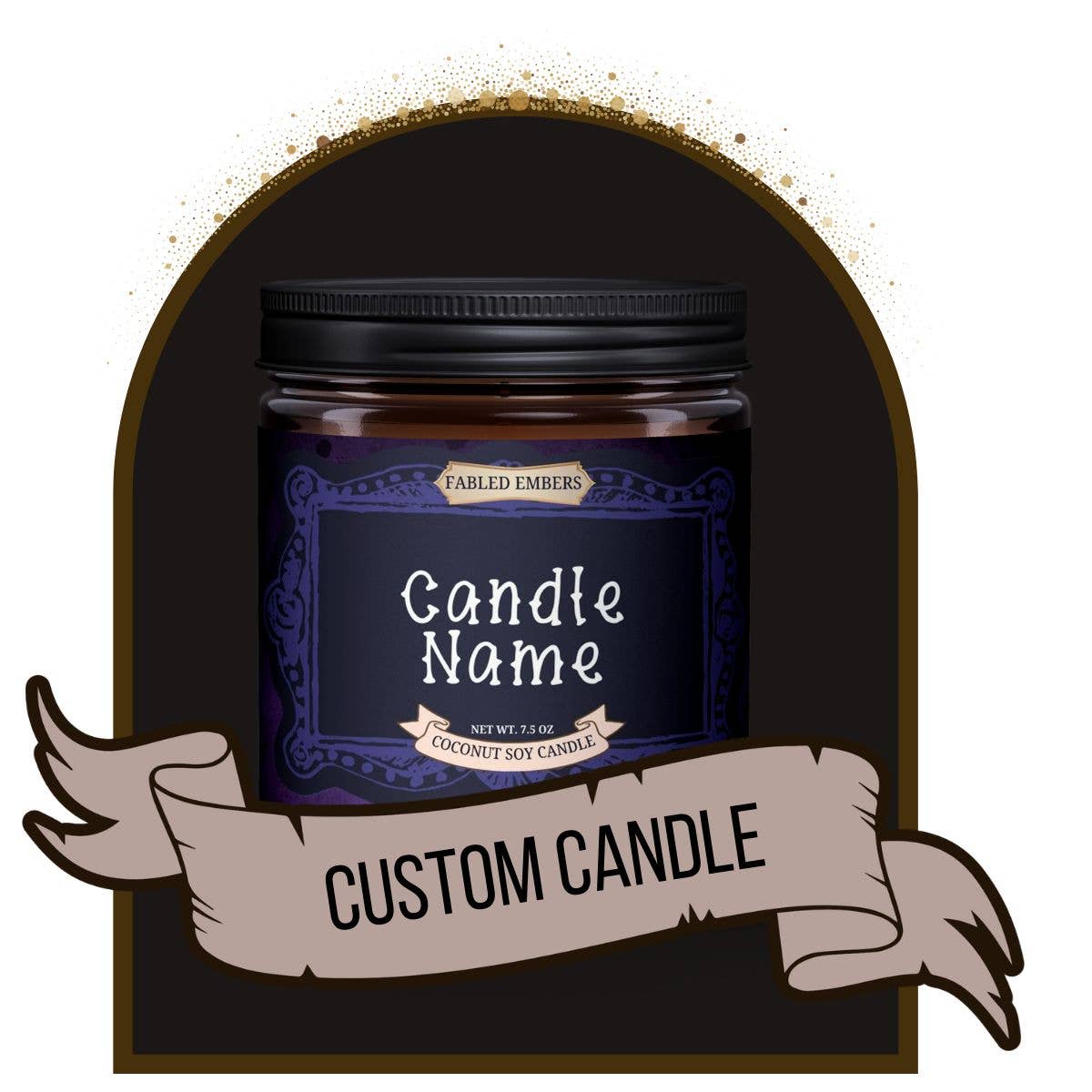 The Velvet Rose Bookshop Candle