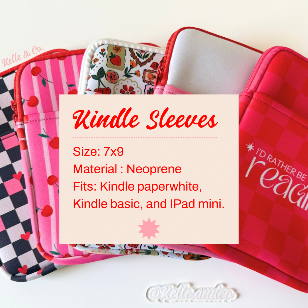 Coquette Goose Kindle/Book Sleeve