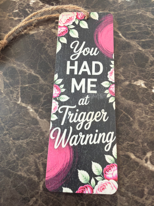 You had me at trigger warning
