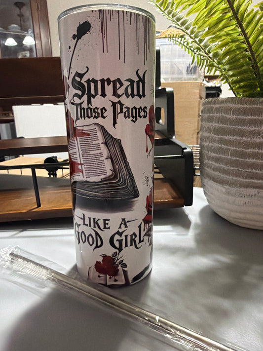 Spread Those Pages Tumblers