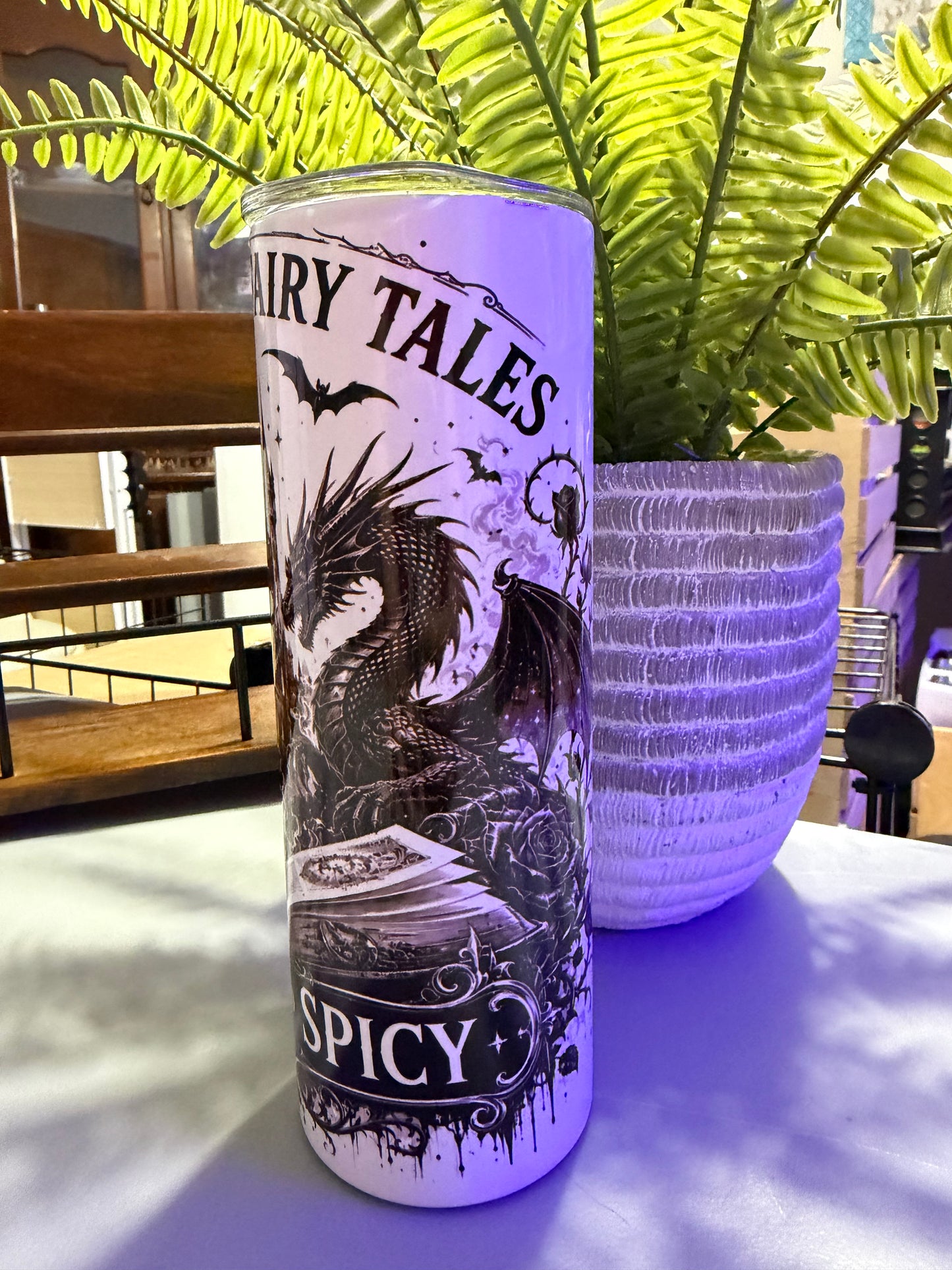 I Prefer my Fairytales Dark and Spicy Tumbler