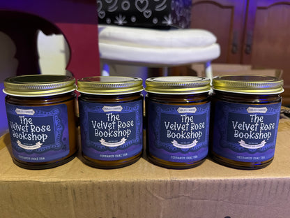 The Velvet Rose Bookshop Candle