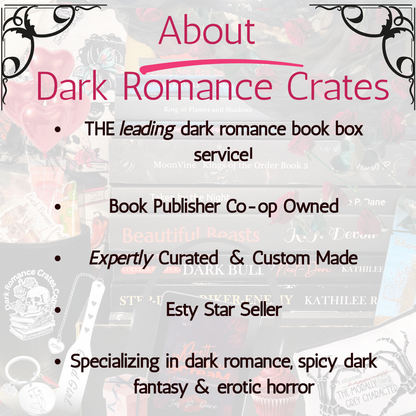 JUST BOOKS: Dark Romance Books, Minus Merch