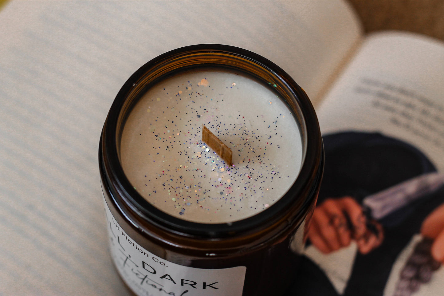 Tall, Dark & Fictional Soy Candle