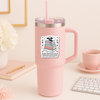 Romantasy Dragon Die Cut Sticker