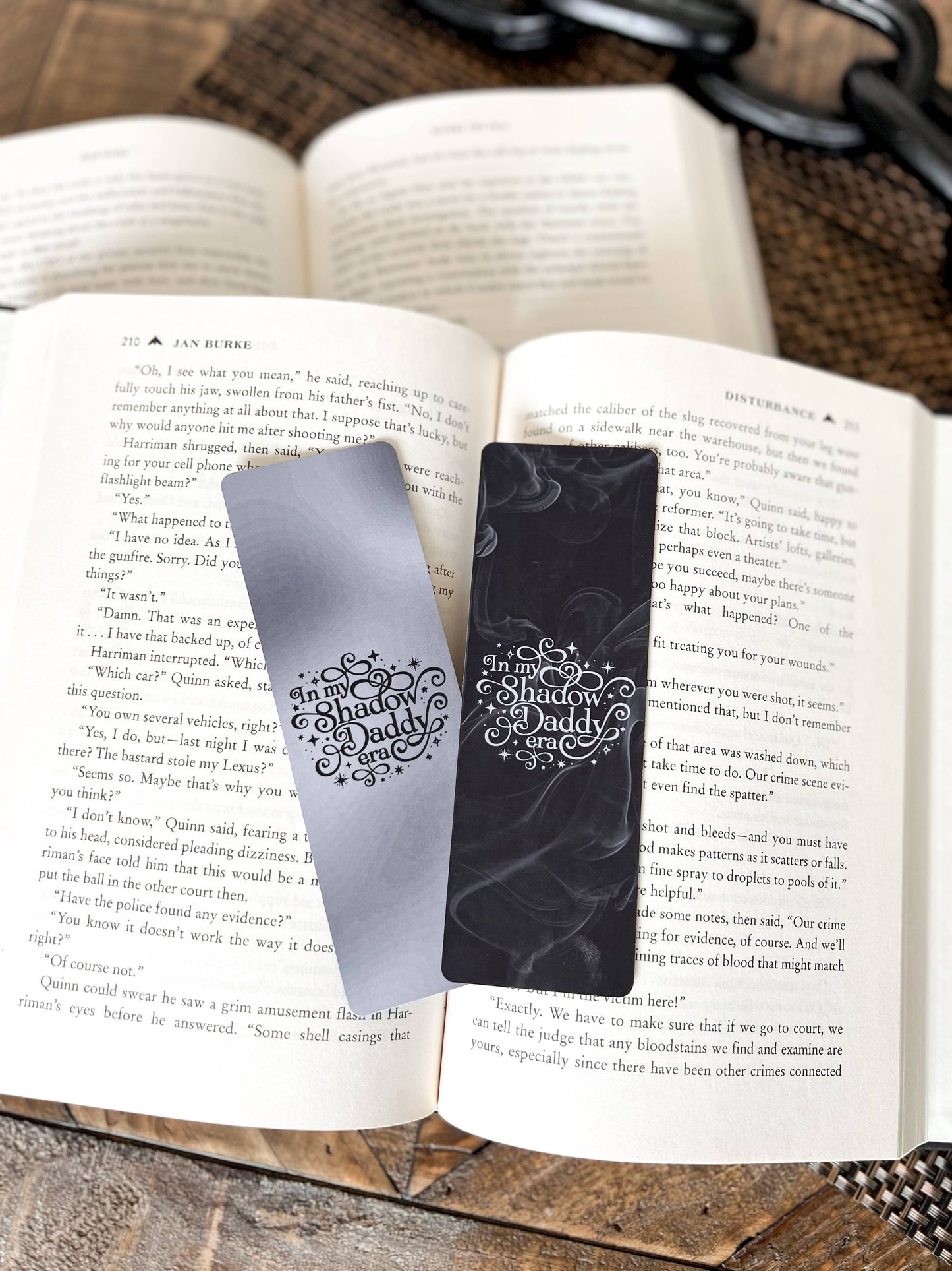 In My Shadow Daddy Era Bookmark, Romantasy Smut Bookmark