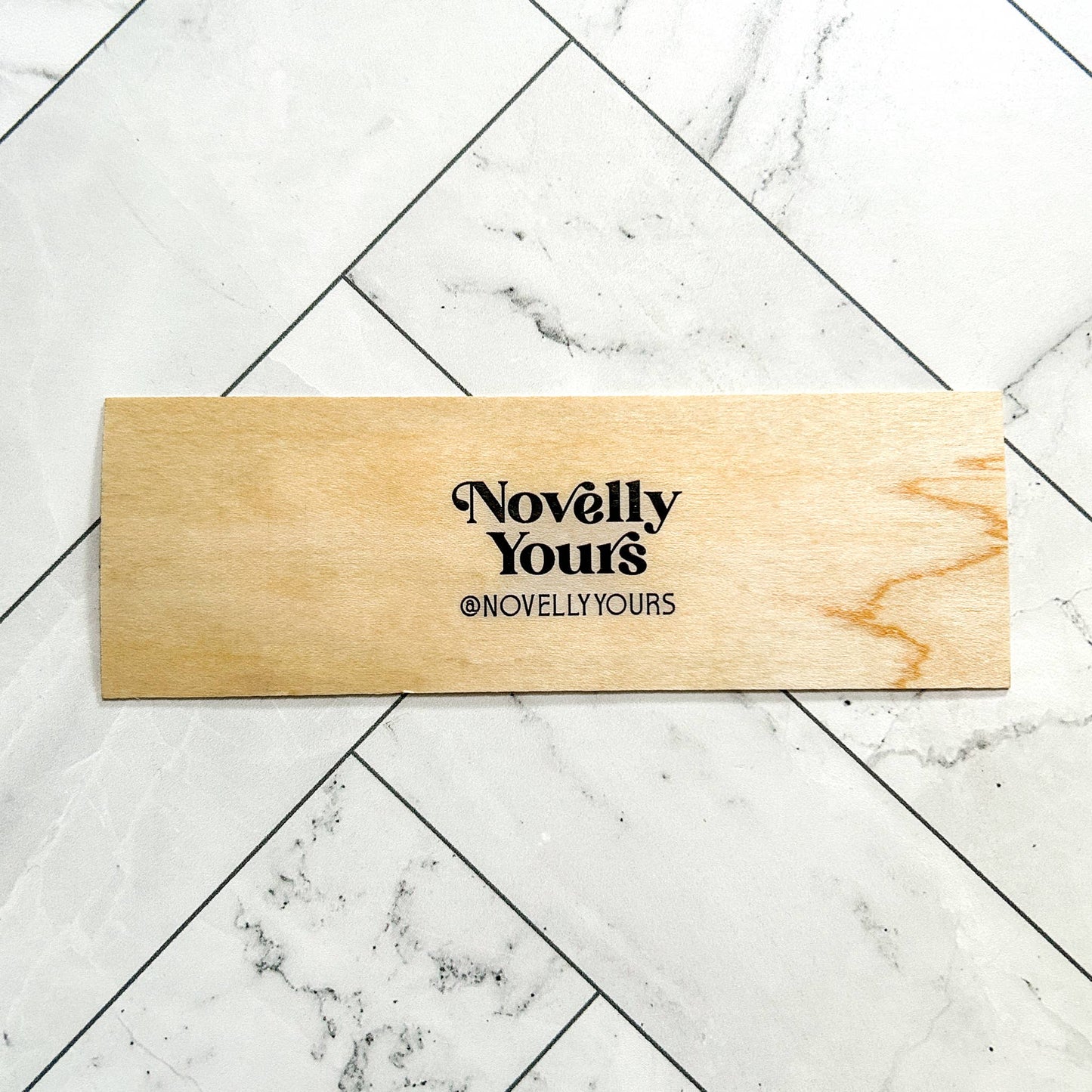 In My Bookish Era Wooden Bookmark