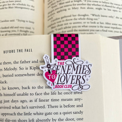 Enemies to Lovers Book Club Magnetic Bookmark