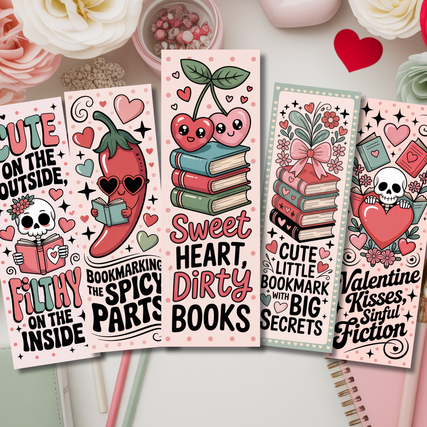 Valentine's Day Smut Bookmarks