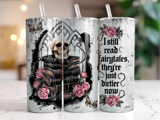 Dirty Fairytales 20oz Book Tumbler
