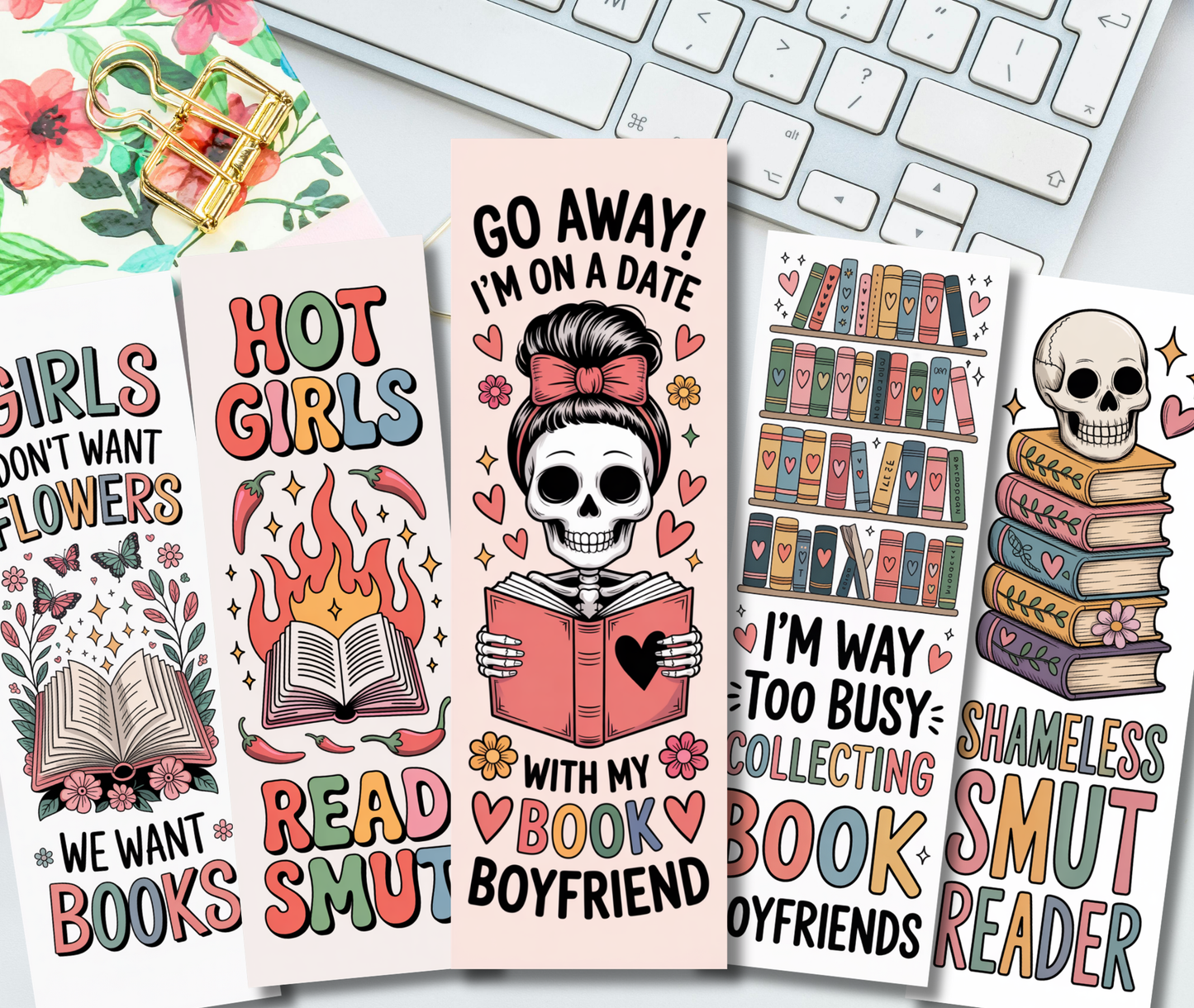 Smut Reader Bookmarks