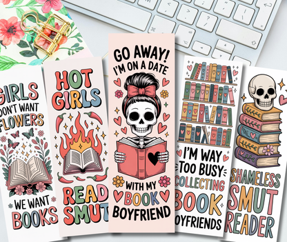 Smut Reader Bookmarks