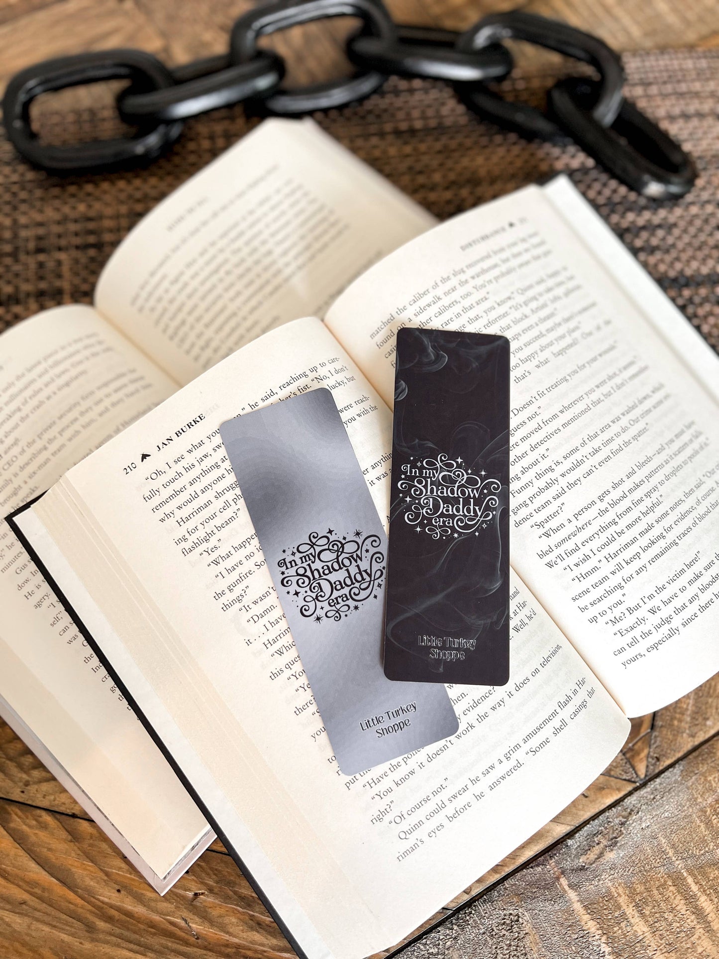 In My Shadow Daddy Era Bookmark, Romantasy Smut Bookmark