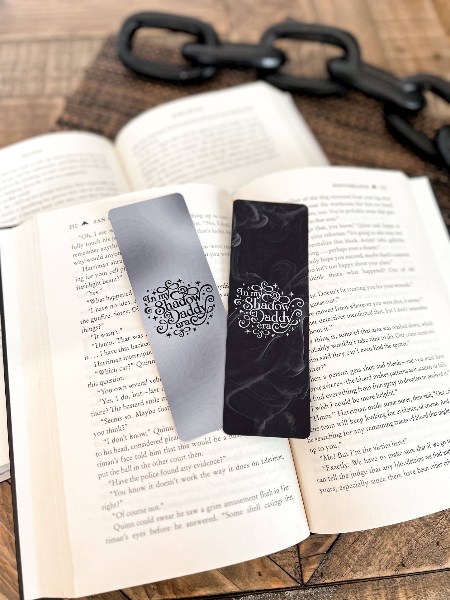In My Shadow Daddy Era Bookmark, Romantasy Smut Bookmark
