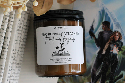 Emotionally Attached To Dragons Candle