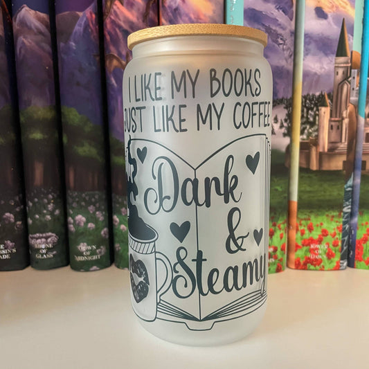 Dark and Steamy | Bookish Cup | Tarot Cup | Iced Coffee