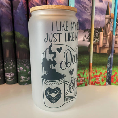 Dark and Steamy | Bookish Cup | Tarot Cup | Iced Coffee