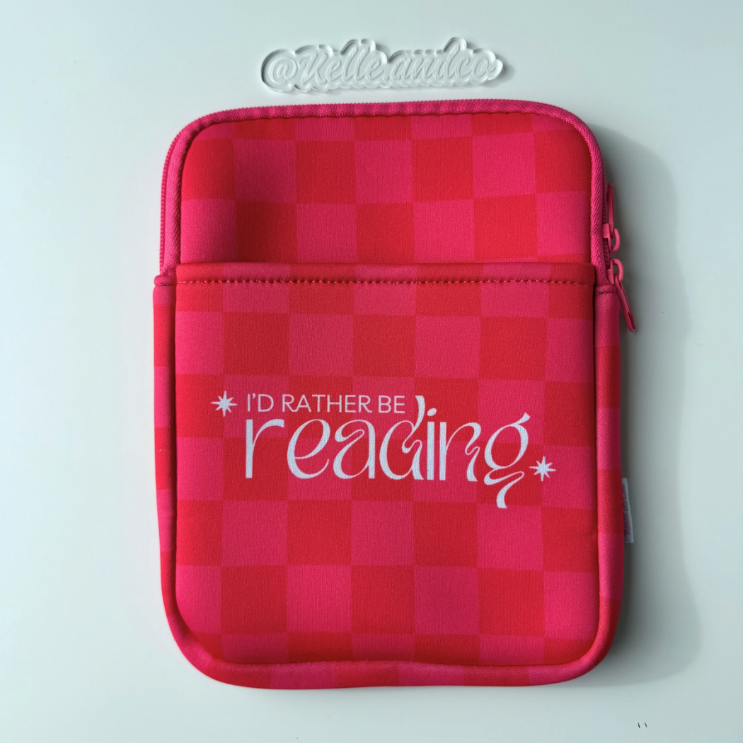 Reading Kindle/Book Sleeve