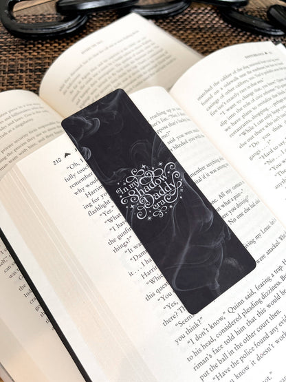 In My Shadow Daddy Era Bookmark, Romantasy Smut Bookmark