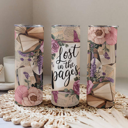 Lost In The Pages Tumbler