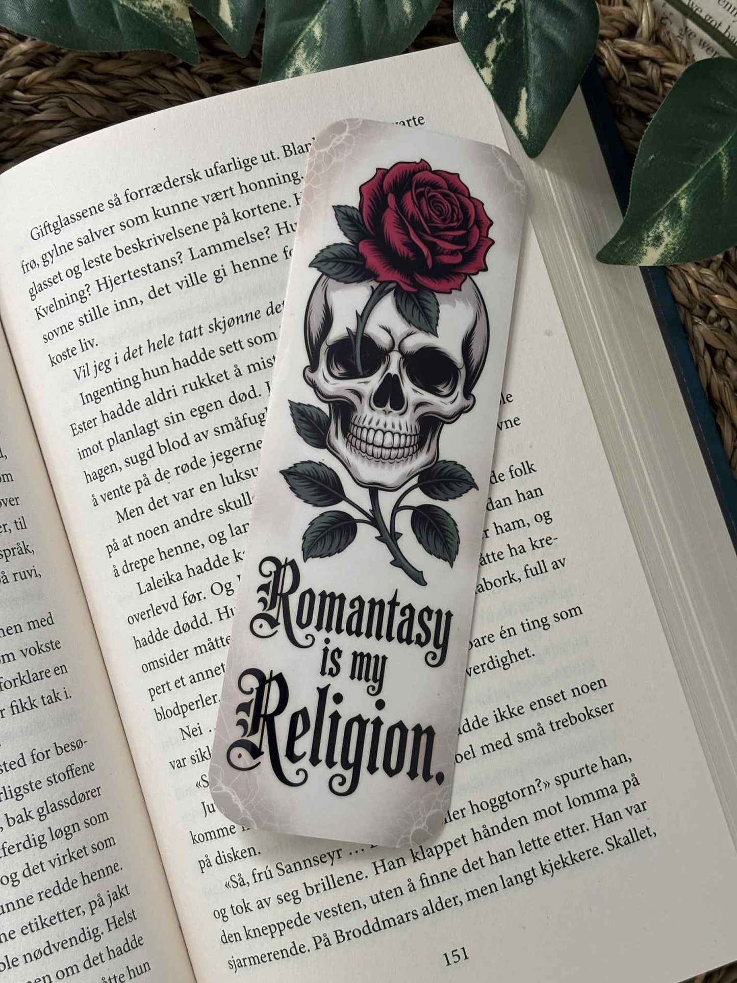 Romantasy is my religion Bookmark