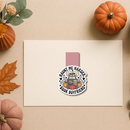 Haunt Me Harder Book Boyfriend Magnetic Bookmark