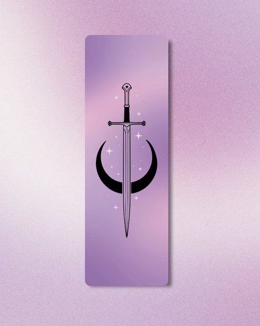 Fantasy Sword Bookmark | Purple