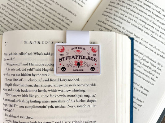 Smut Ouija Board Magnetic Bookmark